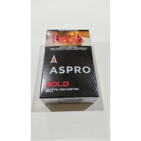 Aspro rokok harga  Golongan I dengan batasan harga jual eceran sebesar Rp 2